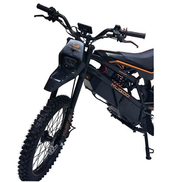 Пітбайк Kugoo Wish 02 pro (2500 Вт, 60 В, 27 А&middot;год, off-road), чорний KW_02proBlack фото