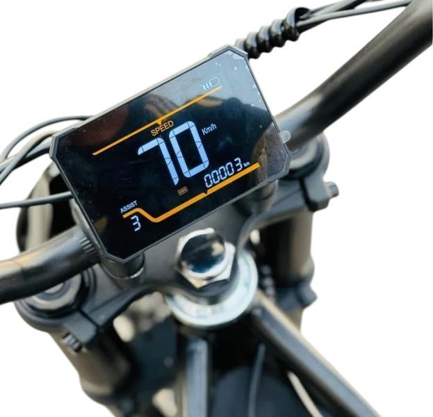 Пітбайк Kugoo Wish 02 pro (2500 Вт, 60 В, 27 А&middot;год, off-road), чорний KW_02proBlack фото